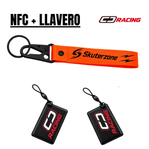 Llaves NFC + llavero - 2uds