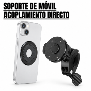 Soporte de móvil con acoplamiento directo