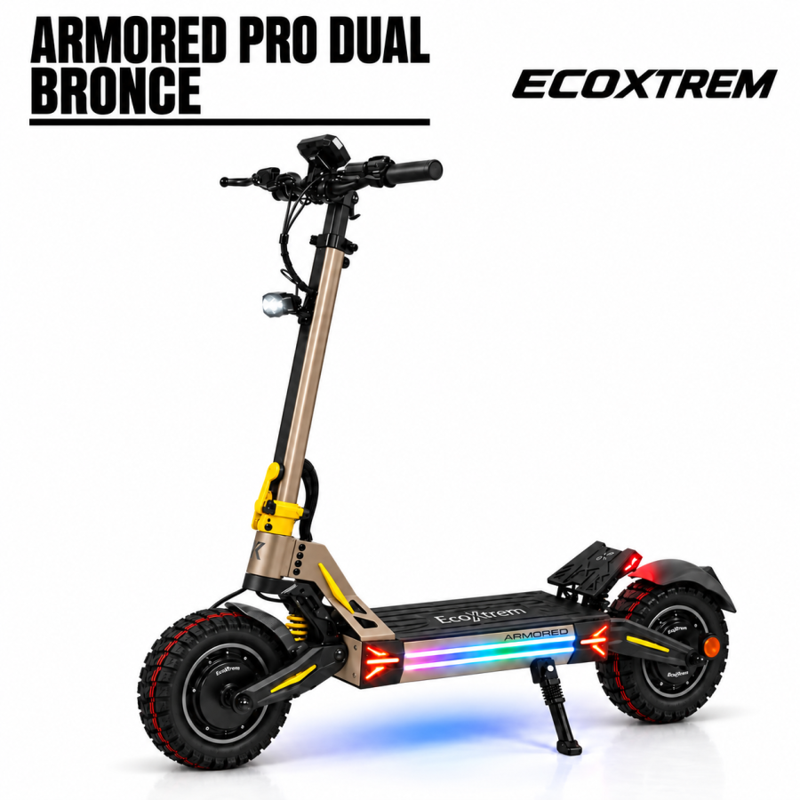 Ecoxtrem Armored PRO Dual 24 Ah – DGT Homologado 2027 (Bronce)