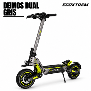 Patinete Eléctrico Ecoxtrem Deimos Dual DGT – Gris