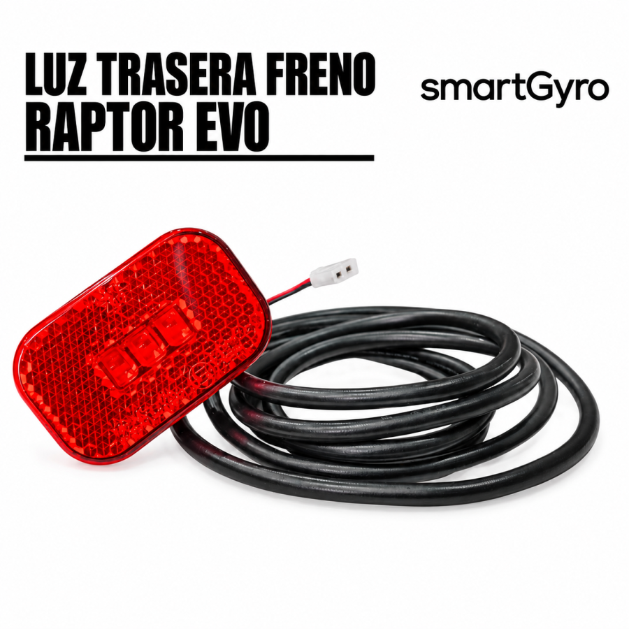 Luz trasera freno para SmartGyro Raptor Evo