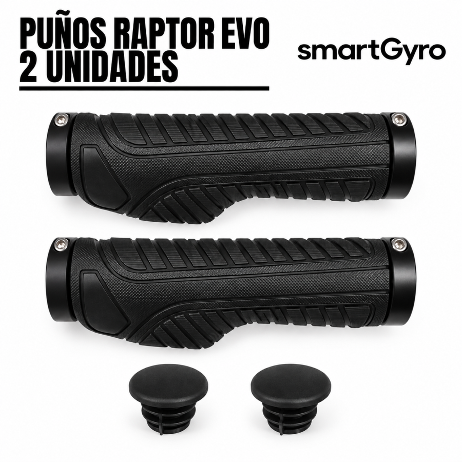 szp-20260914-sr-rapevo-010 Puños para Smartgyro Raptor Evo (2 unidades)