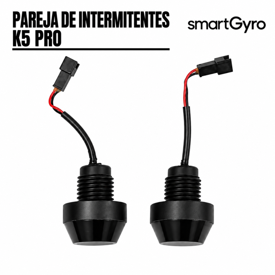 szp-20260916-sr-k5-018 Pareja de luces intermitentes para Smartgyro K5 PRO
