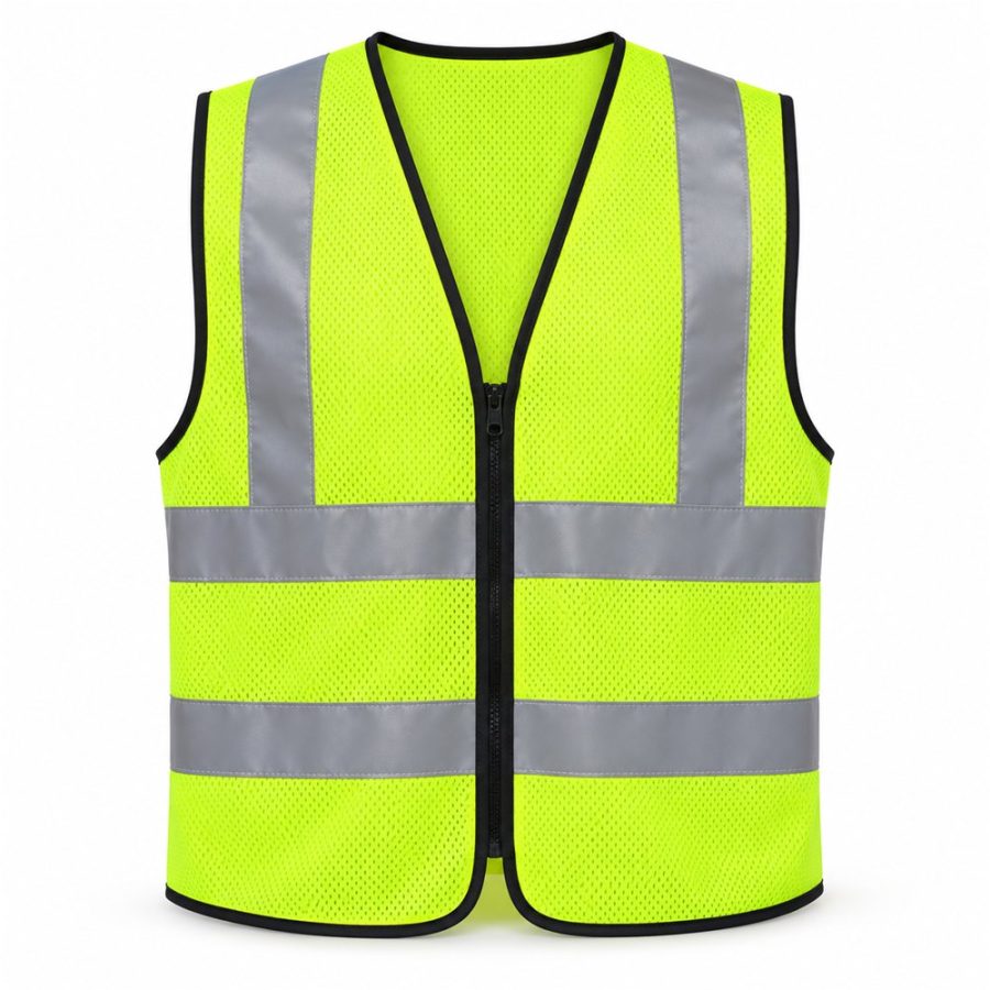 Chaleco reflectante fluorescente A-110F – amarillo