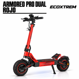 Ecoxtrem Armored PRO Dual 24 Ah – DGT Homologado 2027 (Rojo)