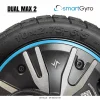 Detalle del neumático 10 x 2,75-6,5 del motor trasero SmartGyro Dual Max 2 Detalle del neumático 10 x 2,75-6,5 del motor trasero SmartGyro Dual Max 2