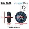 Medidas del motor trasero SmartGyro Dual Max 2 y cable de 75 cm Medidas del motor trasero SmartGyro Dual Max 2 y cable de 75 cm